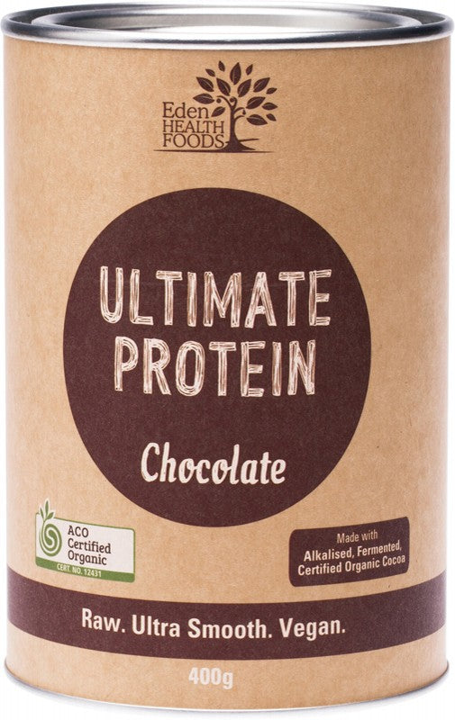 EDEN HEALTHFOODS Ultimate Protein  Sprouted Brown Rice - Chocolate 400g