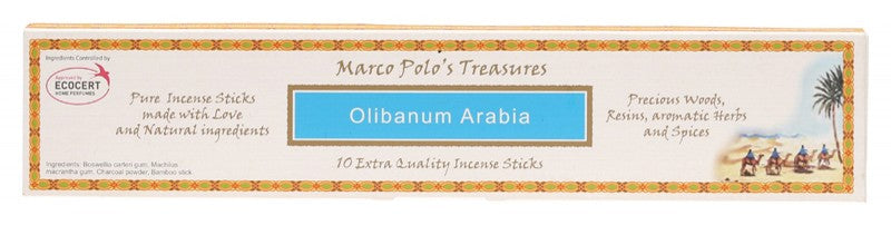 MARCO POLO'S TREASURES Incense Sticks  Olibanum Arabia 10