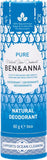 BEN & ANNA Natural Soda Deodorant Stick  Pure 60g