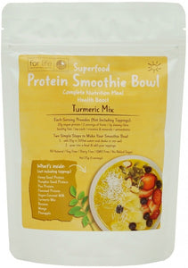 For Life Turmeric Protein Smoothie Bowl Mix 175g AUG20