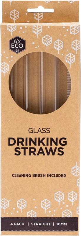 EVER ECO Glass Straws - Straight 4