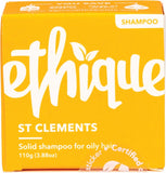 ETHIQUE Solid Shampoo Bar  St Clements - Oily Hair 110g