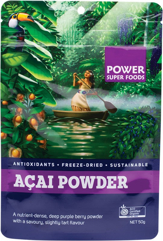 POWER SUPER FOODS Acai Powder  "The Origin Series" 50g