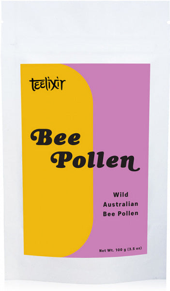 Teelixir Wild Australian Bee Pollen G/F 100g New