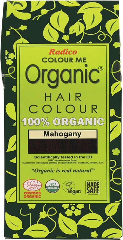 RADICO Colour Me Organic - Hair Colour  Powder - Mahogany 100g