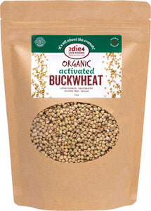 2DIE4 LIVE FOODS Organic Activated Buckwheat 300g