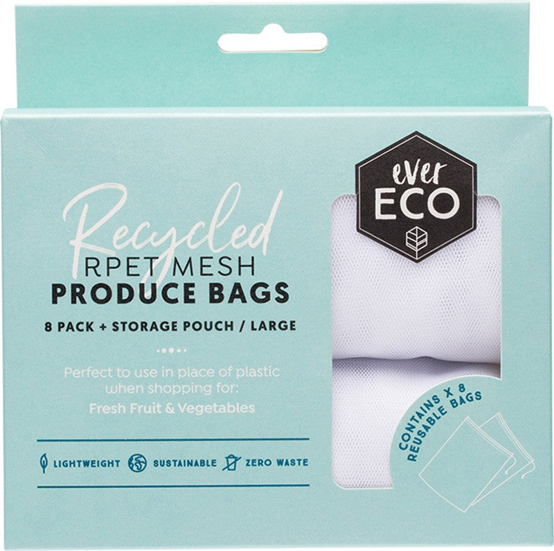 EVER ECO Reusable Produce Bags  Recycled Polyester Mesh 8