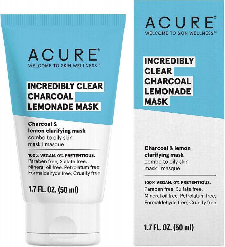 ACURE Incredibly Clear  Charcoal Lemonade Mask 50ml