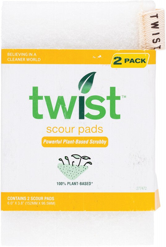 TWIST Scour Pads  Plant-Based Scour Pads 2
