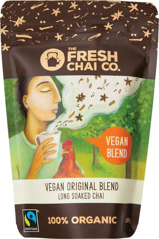 THE FRESH CHAI CO Vegan Original Blend  Long Soaked Chai 125g