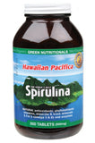 GREEN NUTRITIONALS Hawaiian Pacifica Spirulina  Tablets (500mg) 500