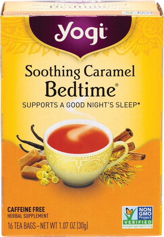 YOGI TEA Herbal Tea Bags  Soothing Caramel Bedtime 16