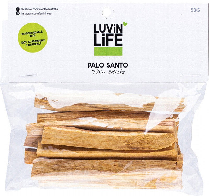 LUVIN LIFE Palo Santo  Thin Sticks 50g