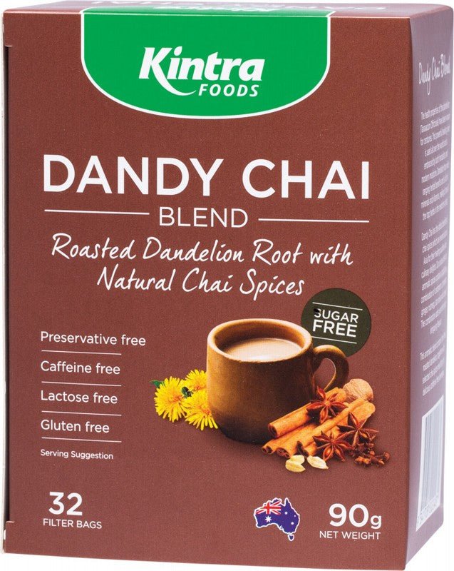 KINTRA FOODS Dandy Chai Blend  Tea Bags 32