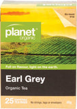 PLANET ORGANIC Herbal Tea Bags  Earl Grey 25