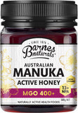 Barnes Naturals Australian Active Manuka Honey MGO 400+ 500g