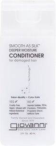 GIOVANNI Conditioner (Mini)  Smooth As Silk (Damaged Hair) 60ml