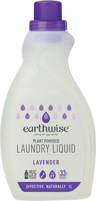 EARTHWISE Laundry Liquid  Lavender 1L