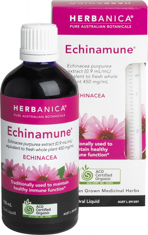 PPC HERBS Herbanica Herbal Tincture  Echinamune - Echinacea 100ml