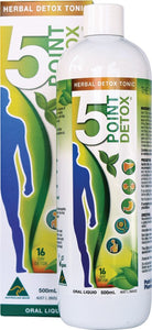 POINT PHARMA 5 Point Detox  Herbal Tonic 500ml