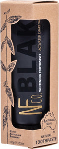 NFCO Natural Toothpaste - Blak  Whitening Charcoal - Fluoride Free 100g