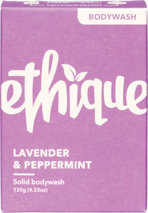 ETHIQUE Solid Bodywash Bar  Lavender & Peppermint 120g