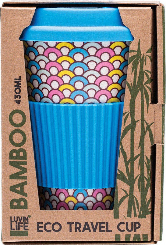 LUVIN LIFE Bamboo Cup  Hoops 430ml