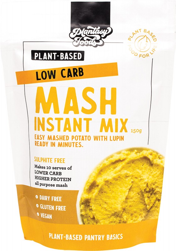 PLANTASY FOODS Low Carb Potato Mash  Instant Mix 150g