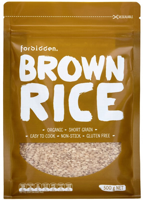 FORBIDDEN Brown Rice  Short Grain 500g