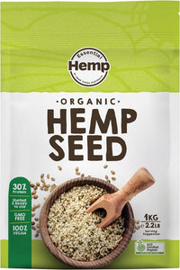 ESSENTIAL HEMP Organic Hemp Seeds  Hulled 1kg
