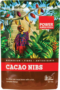 POWER SUPER FOODS Cacao Nibs  "The Origin Series" 125g