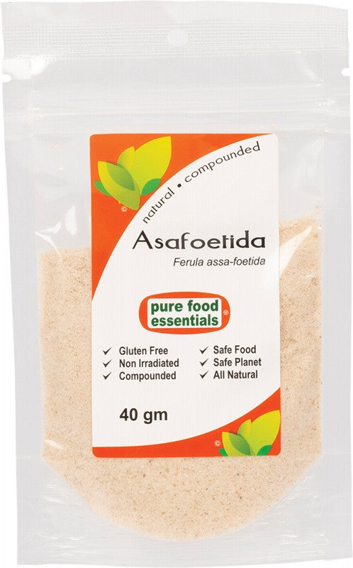 PURE FOOD ESSENTIALS Spices  Asafoetida 40g
