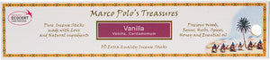 MARCO POLO'S TREASURES Incense Sticks  Vanilla 10
