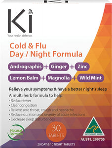 MARTIN & PLEASANCE Ki  Cold & Flu Day Night 30Tabs