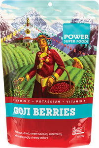 POWER SUPER FOODS Goji Berries  "The Origin Series" 250g