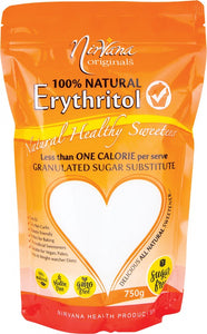 NIRVANA Erythritol  100% Natural 750g