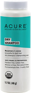 ACURE Brunette To Dark Hair Types  Dry Shampoo 48g