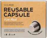 SEALPOD Reusable Coffee Capsule  Five Pack With 100 Lids 5