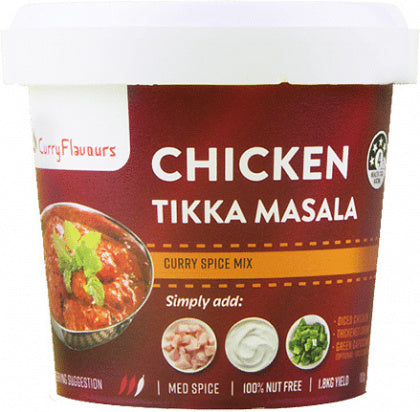 Curry Flavours Chicken Tikka Masala Curry Spice Mix Tub 100g