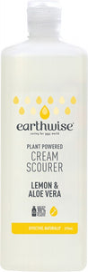 EARTHWISE Cream Scourer  Lemon & Aloe Vera 375ml