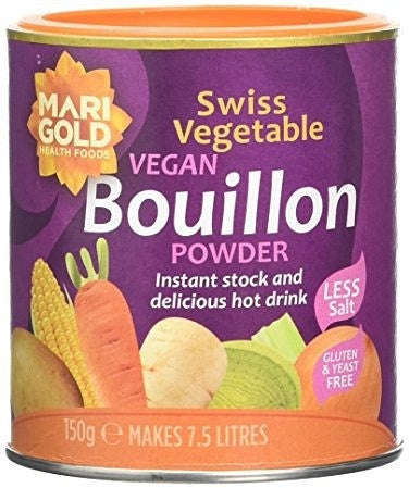 Marigold Vegan Bouillon -L/SaltYeastFree GlutenFree (Purple)150g