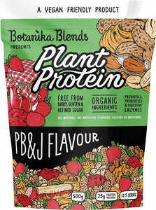 BOTANIKA BLENDS Plant Protein  PB&J (Peanut Butter Jam) 500g