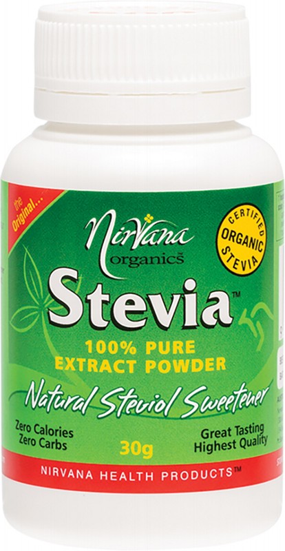 NIRVANA Stevia  100% Pure Extract Powder 30g