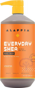 ALAFFIA Everyday Shea  Body Wash - Unscented 950ml