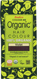 RADICO Colour Me Organic - Hair Colour  Powder - Violet 100g