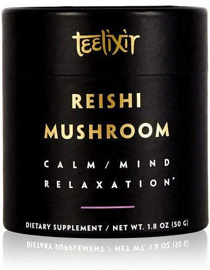 Teelixir Organic Reishi Mushroom Powder Calm/Mind Relaxation G/F 50g