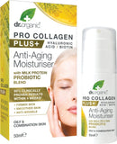 DR ORGANIC Pro Collagen Plus+ - Anti Aging  Moisturiser With Probiotic 50ml
