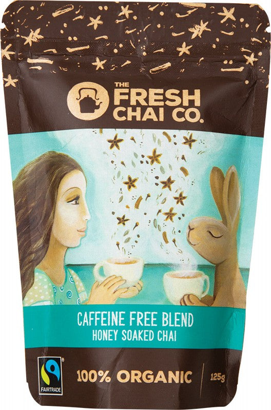 THE FRESH CHAI CO Caffeine Free Blend  Honey Soaked Chai 125g