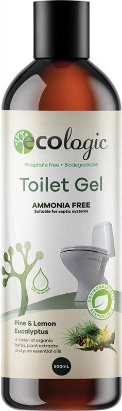 ECOLOGIC Toilet Gel  Pine & Lemon Eucalyptus 500ml