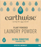 EARTHWISE Laundry Powder  Fragrance Free 2kg